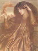 Dante Gabriel Rossetti La Donna della Fiamma (mk28) oil painting on canvas